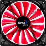 Aerocool Shark Ventola da 140mm a 1500giri Red Edition