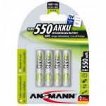 Ansmann Batteria ricaricabile Mini stilo (AAA) - 4 pezzi