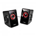 MARS Gaming Speakers MS1 Black Red  