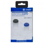 Snakebyte Control Caps per PS4  (2 x Black 2 x Blue )