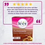 VEET - Ceretta allo zucchero con Olio di Argan per depilazione - 1 x 250 ml