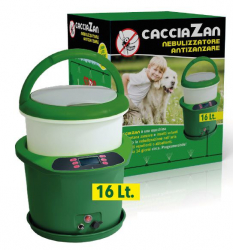 CACCIAZAN - Nebulizzatore automatico perimetrale programmabile con batteria ricaricabile